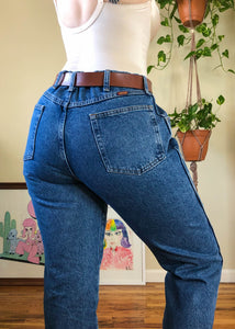 Vintage Stone Wash Rustler Mom Jeans - XL/2X