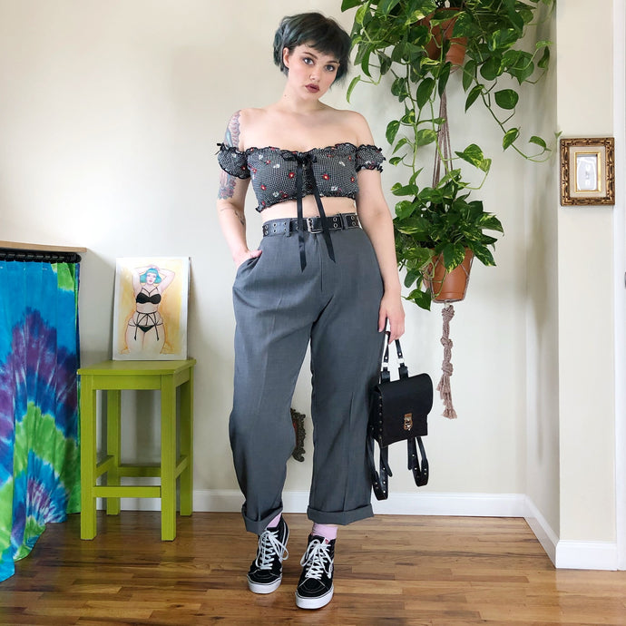 Gray Trousers - 2X/3X