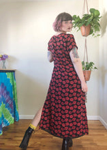 Vintage Rose Maxi Dress - L/XL/2X
