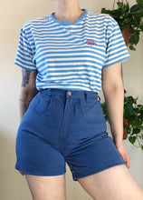 Vintage Periwinkle Denim Shorts - L/XL