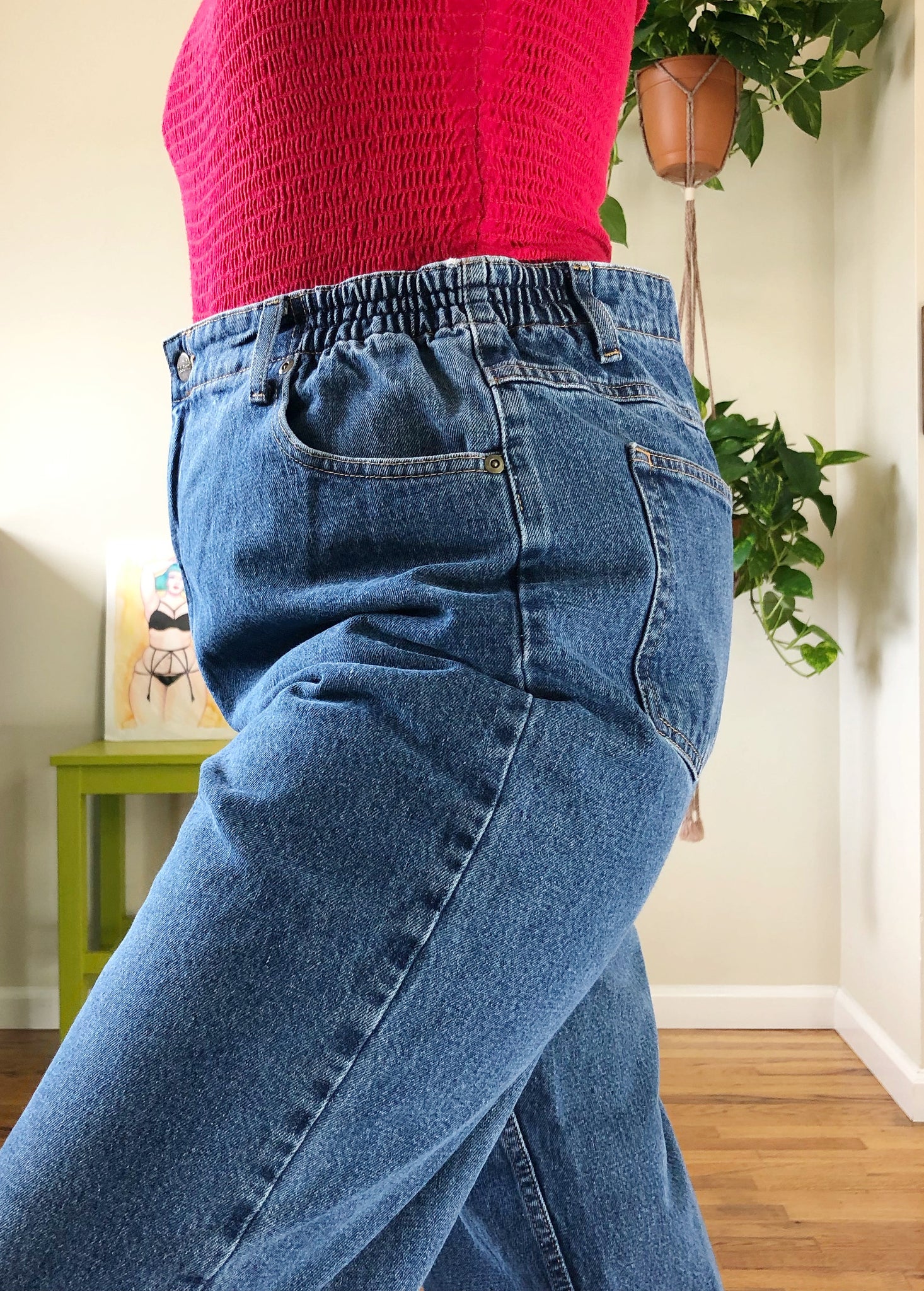 Vintage Elastic Waist Mom Jeans - 2X – Isabel Hendrix
