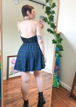 Vintage Classic Plaid Pleated Skirt - L/XL