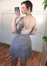 Vintage Altered Mauve Corduroy Skirt - 2X