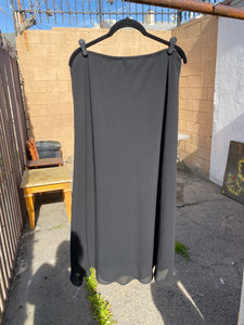 Vintage Goth Grrl Black Maxi Skirt - XL
