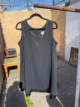 Vintage Layered Black Mini Dress - L/XL