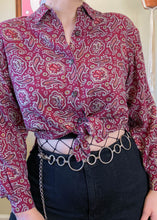 Vintage Rodeo Paisley Button Up - M